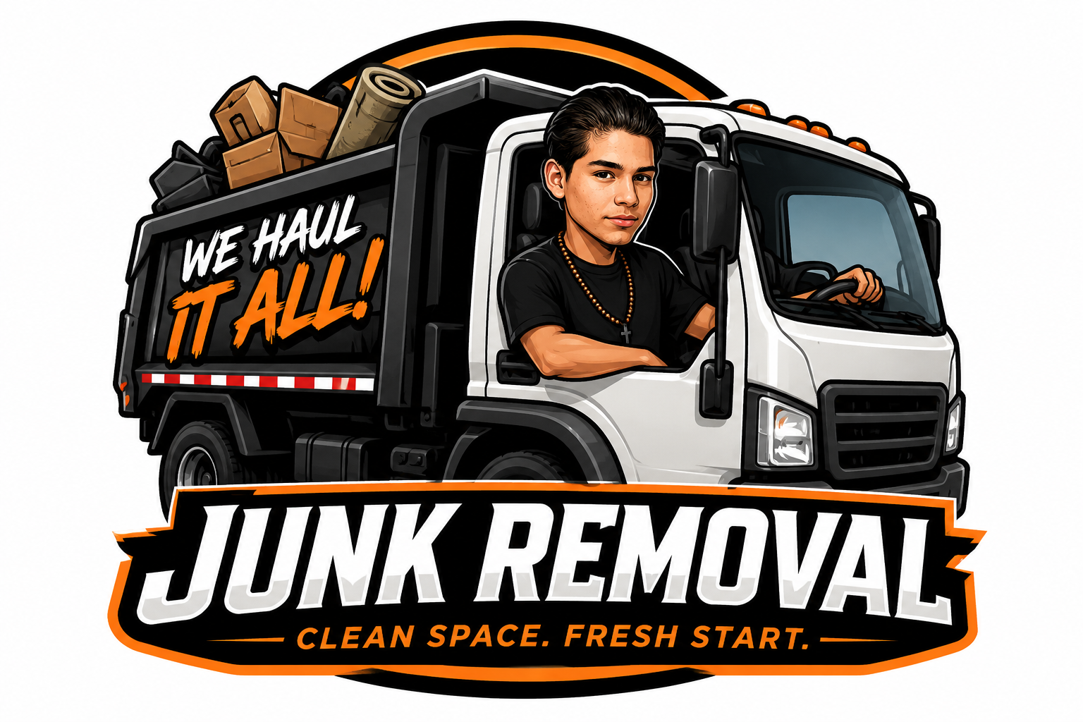 JJ’s Junk Removal truck